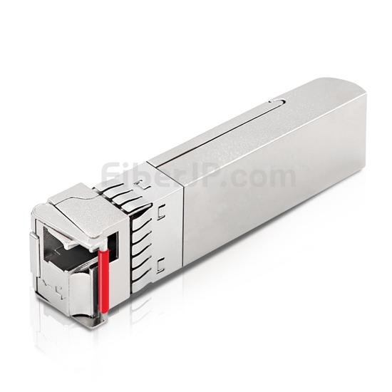 Cisco SFP-10G-BX60D-I対応互換 10GBASE-BX60-D SFP+モジュール（1330nm-TX/1270nm-RX 60km DOM）の画像