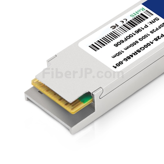 FiberJP: 100GBASE-SR4 QSFP28トランシーバモジュール（850nm、100m）