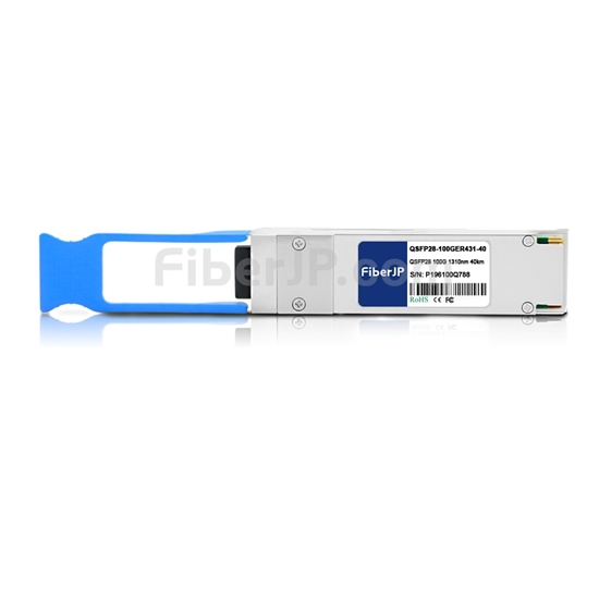 汎用 対応互換 100GBASE-ER4 QSFP28モジュール（1310nm 40km DOM）の画像