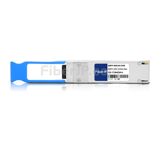 Cisco QSFP-40G-UNIV対応互換 40GBASE-UNIV QSFP+モジュール（1310nm 2km LC DOM SMF&MMF）の画像