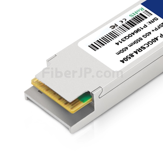 Juniper Networks QSFPP-4X10GE-SR対応互換 4x10GBASE-SR QSFP+モジュール（850nm 400m MTP/MPO DOM）の画像