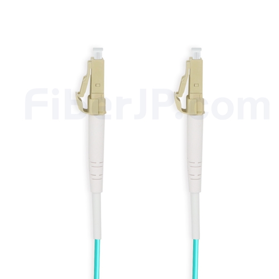 30m LC/UPC-LC/UPC デュプレックス マルチモード 光パッチケーブル（2.0mm PVC/OFNR OM3）の画像
