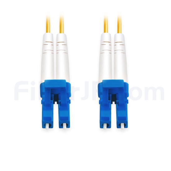 FiberJP: 8m OS2シングルモードLC光パッチケーブル｜LC/UPC-LC
