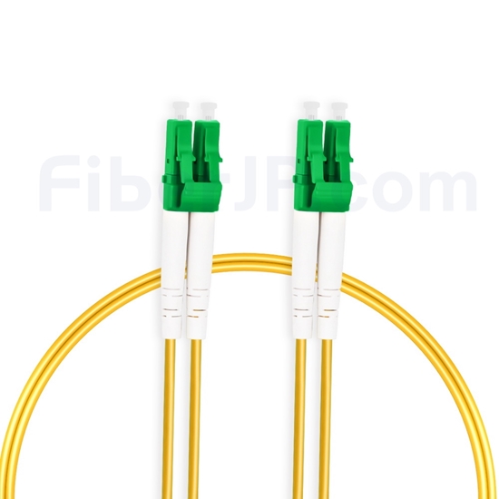 3m LC/APC-LC/APC デュプレックス シングルモード 光パッチケーブル（2.0mm OFNP 9/125)の画像