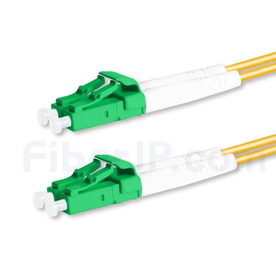 3m LC/APC-LC/APC デュプレックス シングルモード 光パッチケーブル（2.0mm OFNP 9/125)の画像