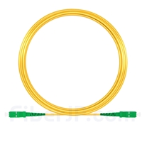 15m SC/APC-SC/APC シンプレックス シングルモード 光パッチケーブル（2.0mm PVC/OFNR OS2）