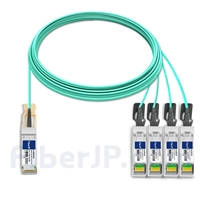 20m Juniper Networks JNP-100G-4X25G-20M対応互換 100G QSFP28/4x25G SFP28ブレイクアウトアクティブオプティカルケーブル（AOC）