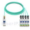 25m Juniper Networks JNP-100G-4X25G-25M対応互換 100G QSFP28/4x25G SFP28ブレイクアウトアクティブオプティカルケーブル（AOC）の画像