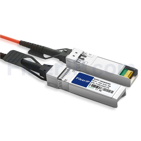 3m Cisco SFP-10G-AOC3M対応互換 10G SFP+アクティブオプティカルケーブル（AOC）の画像