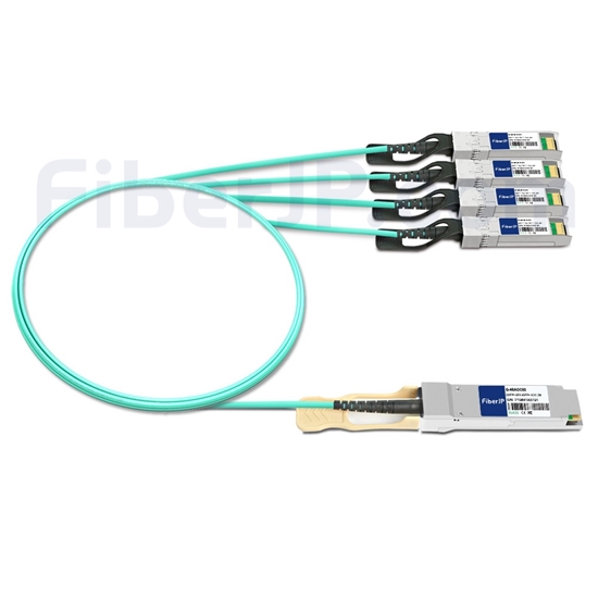 FiberJP: Cisco QSFP-4X10G-AOC2M、40G QSFP+/4SFP+アクティブ