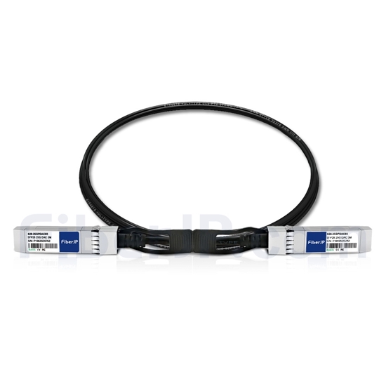3m Juniper Networks JNP-25G-DAC-3M 対応互換 25G SFP28パッシブダイレクトアタッチ銅製Twinaxケーブル（DAC）の画像