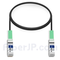 1m Cisco QSFP-H40G-ACU1M対応互換 40G QSFP+アクティブダイレクトアタッチ銅製ケーブル（DAC）