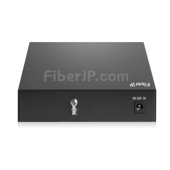 4x 10/100/1000Base-T RJ45 ~ 1x 1000Base-X SFP インターフェース SCアンマネージドPoEスイッチ,シングルファイバー,1310nm/1550nm 20kmの画像