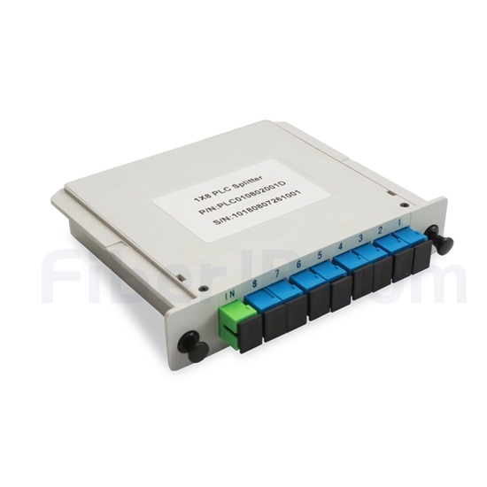 Amazon.co.jp: デジタル光スプリッター、1X8 SC/UPC光ファイバー