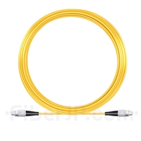 20M（66ft）1550nm FC/UPC 低速軸 シングルモード シンプレックス 偏波保持 光パッチケーブル(3.0mm PVC-3.0mm/OFNR)