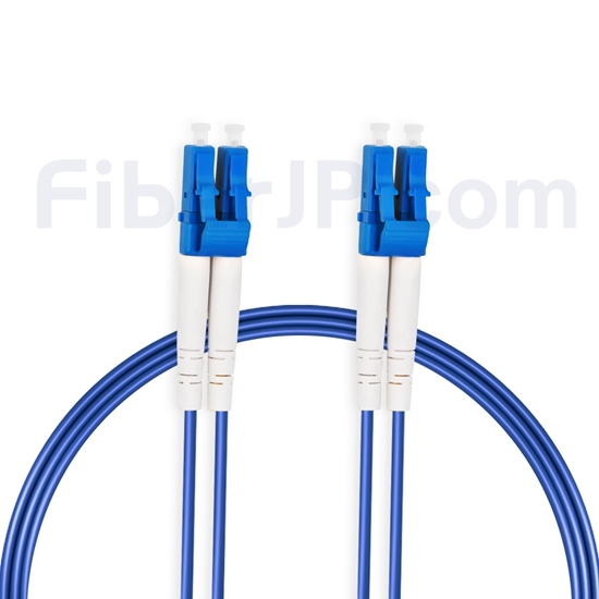 FiberJP: 5m LC/UPC-LC/UPC デュプレックス シングルモード （PVC OFNR