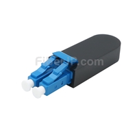 LC/UPC デュプレックス シングルモード 光ファイバループバックモジュール（PVC、9/125）
