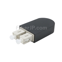 SC/UPC デュプレックス マルチモード 光ファイバループバックモジュール（PVC、OM4、50/125）